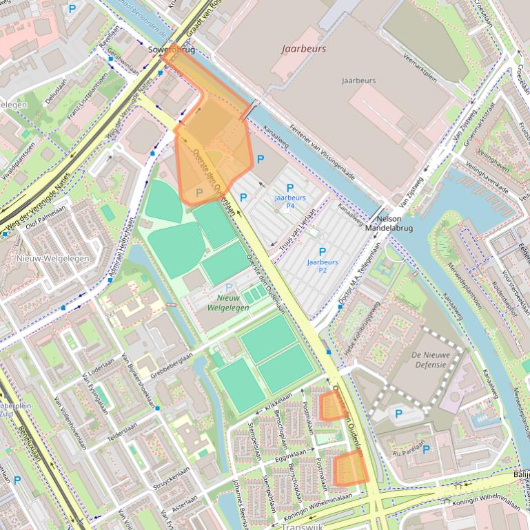 Kaart van postcodegebied 3527KW.