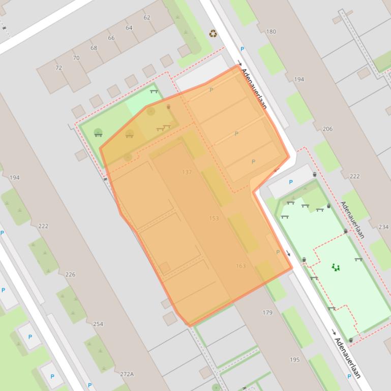 Kaart van postcodegebied 3527RD.