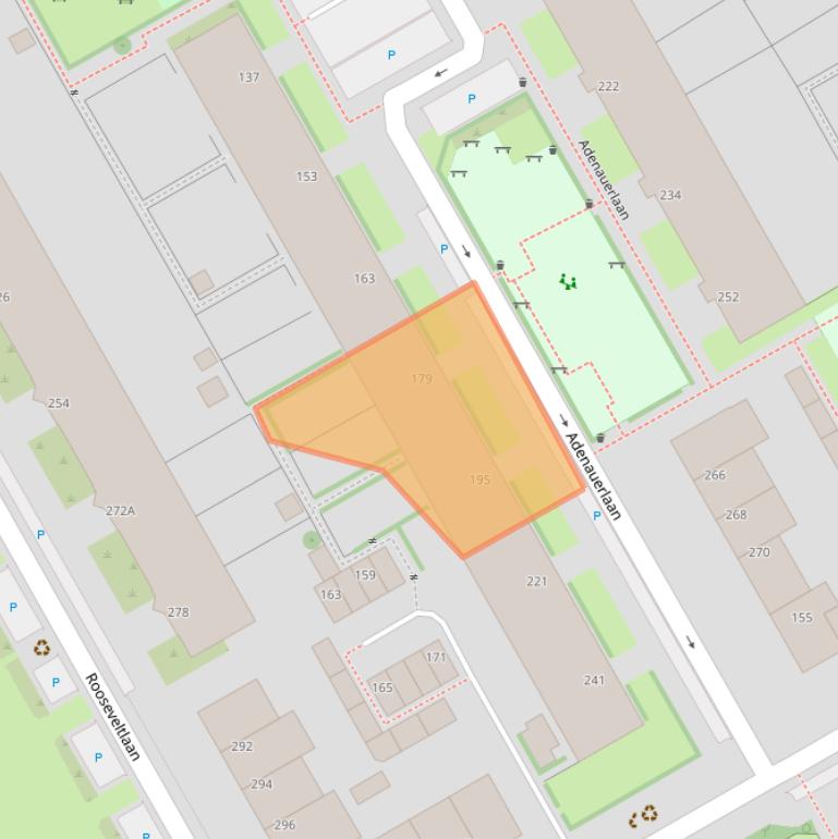 Kaart van postcodegebied 3527RE.