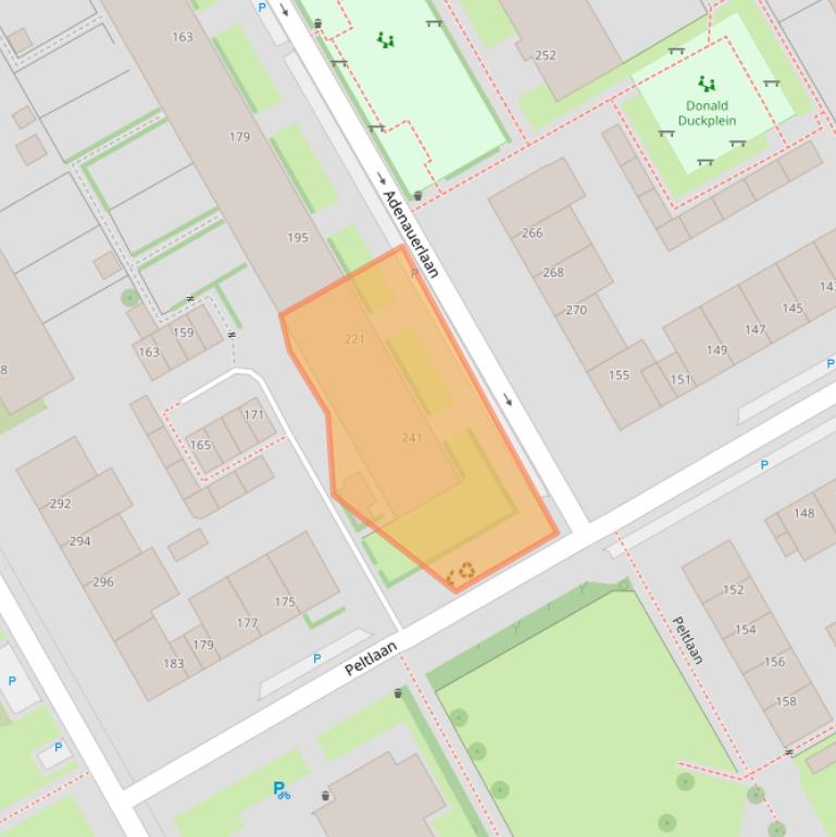 Kaart van postcodegebied 3527RG.