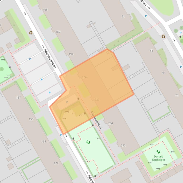 Kaart van postcodegebied 3527RM.