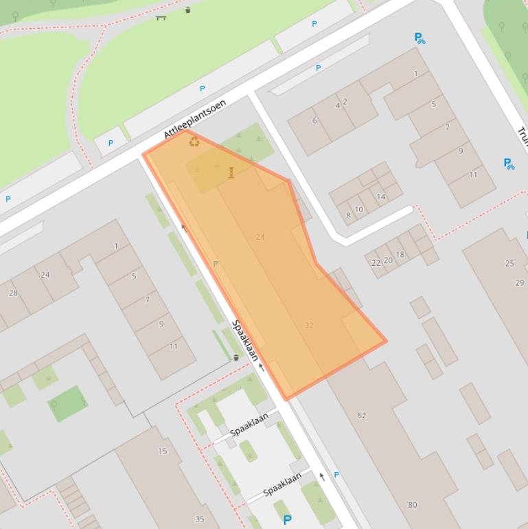 Kaart van postcodegebied 3527SK.