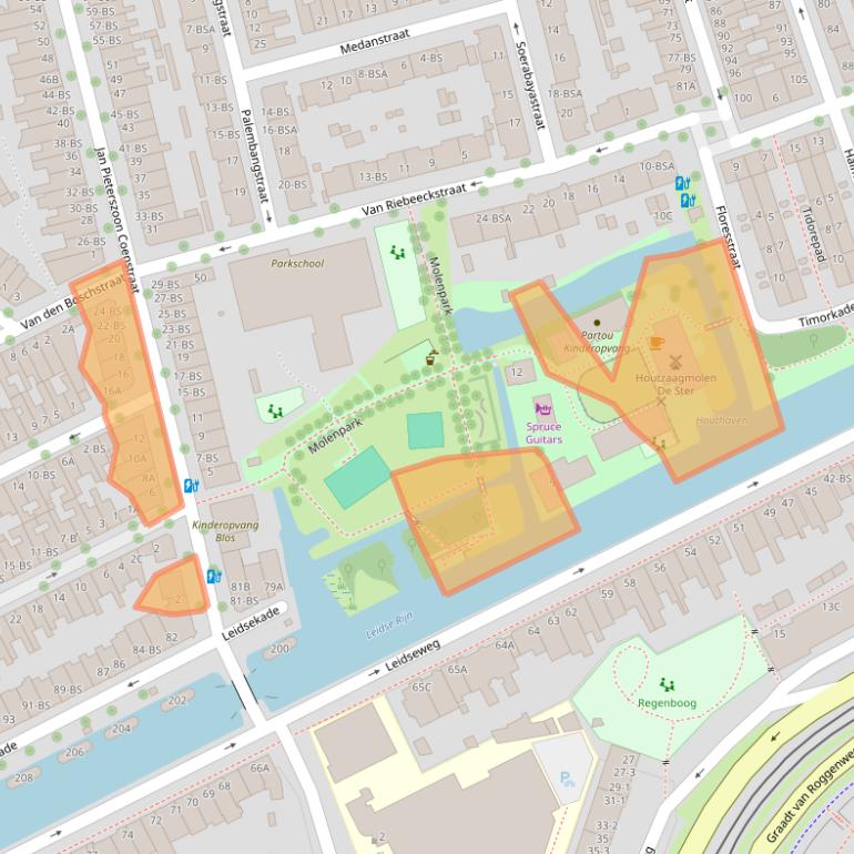 Kaart van postcodegebied 3531ET.