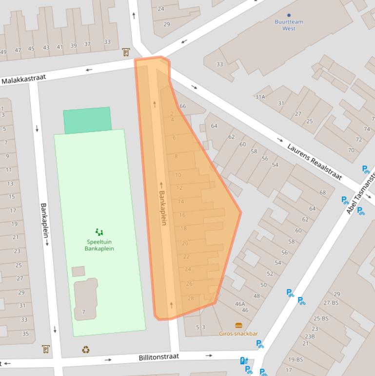 Kaart van postcodegebied 3531HL.