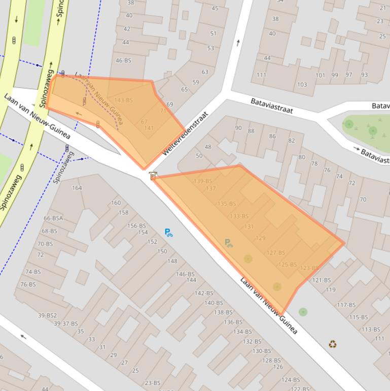 Kaart van postcodegebied 3531JH.