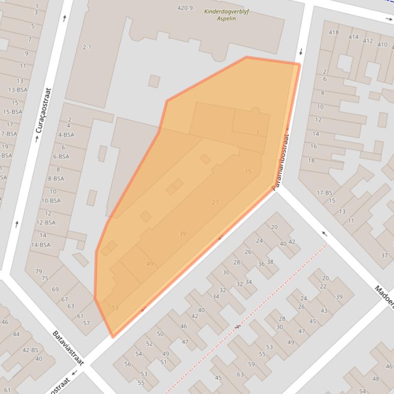 Kaart van postcodegebied 3531KP.