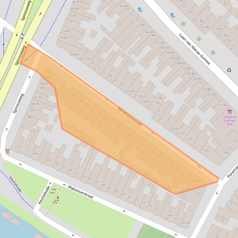 Kaart van postcodegebied 3531KX.