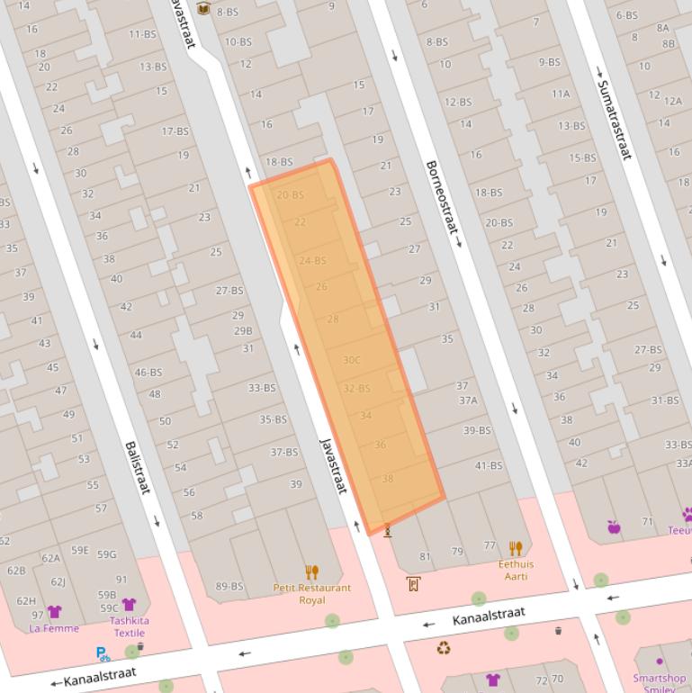 Kaart van postcodegebied 3531PR.