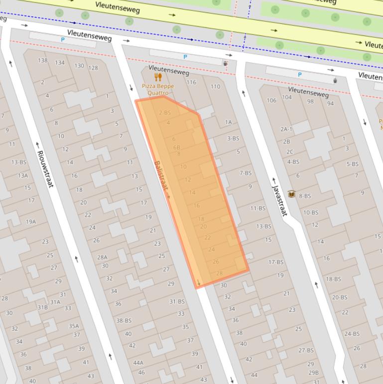 Kaart van postcodegebied 3531PW.