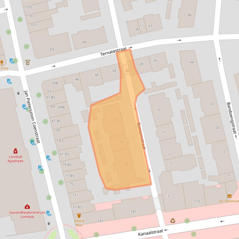 Kaart van postcodegebied 3531RV.