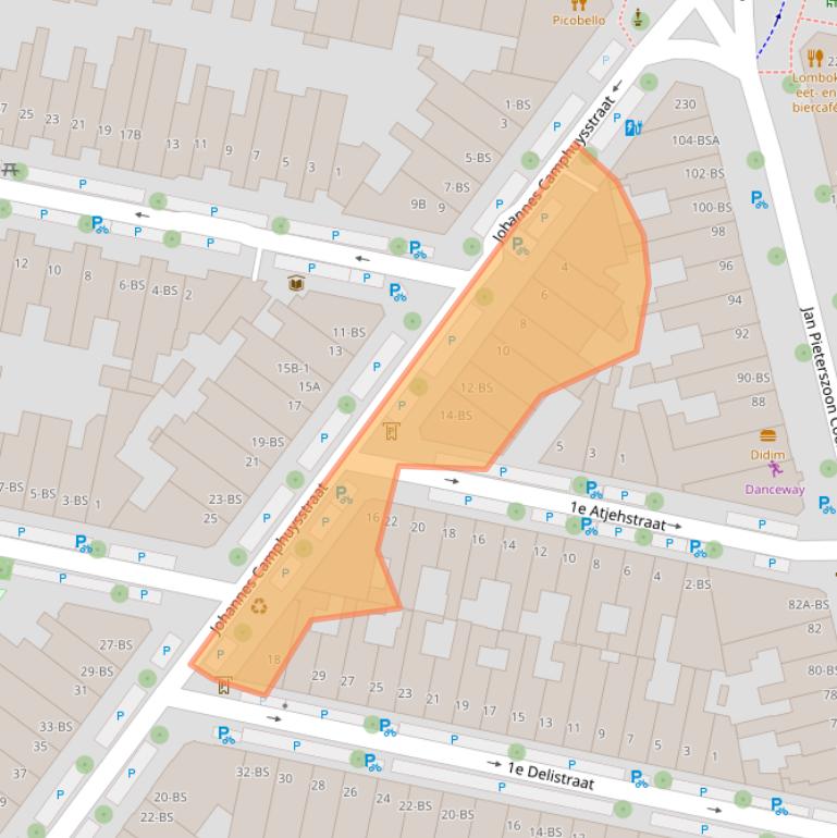 Kaart van postcodegebied 3531SG.