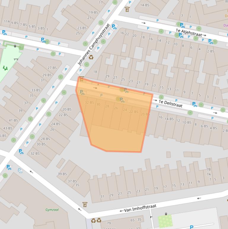 Kaart van postcodegebied 3531SN.