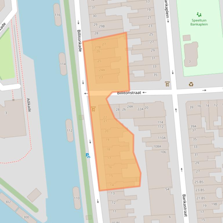 Kaart van postcodegebied 3531TG.