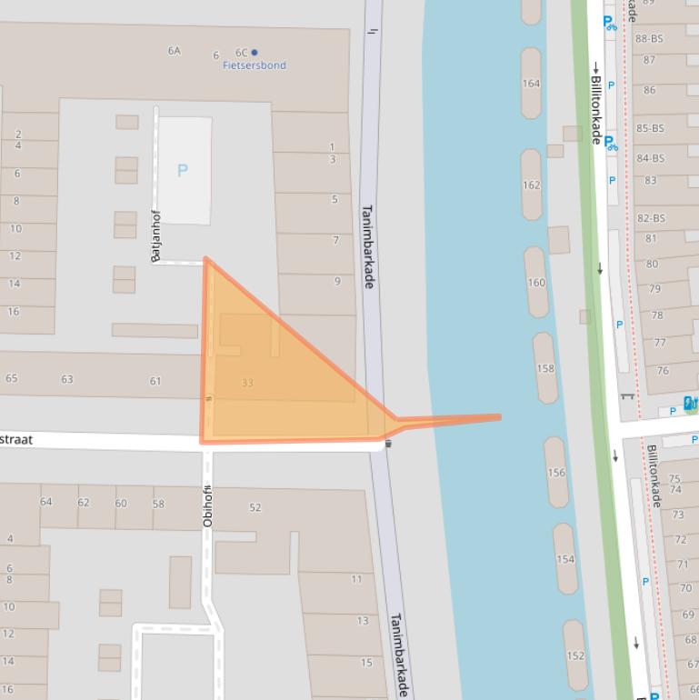 Kaart van postcodegebied 3531WB.