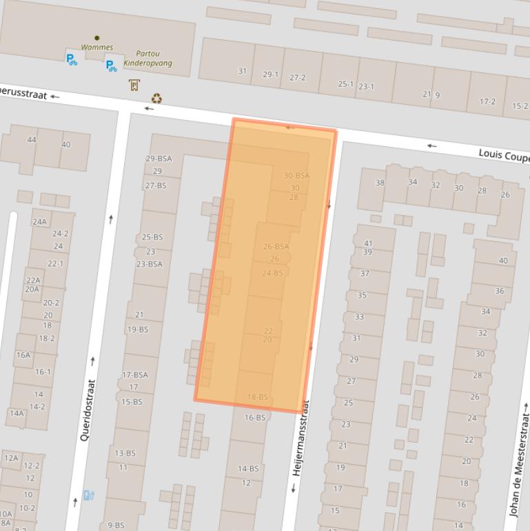 Kaart van postcodegebied 3532EH.