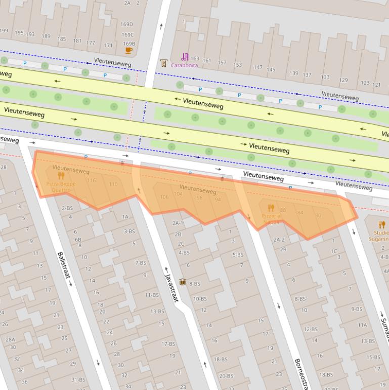 Kaart van postcodegebied 3532HM.