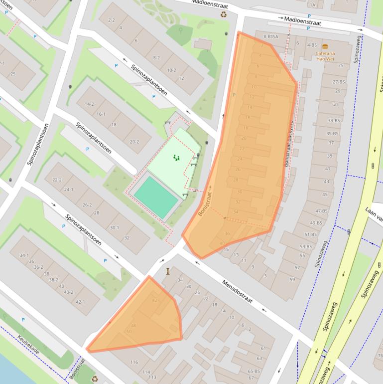 Kaart van postcodegebied 3532SL.