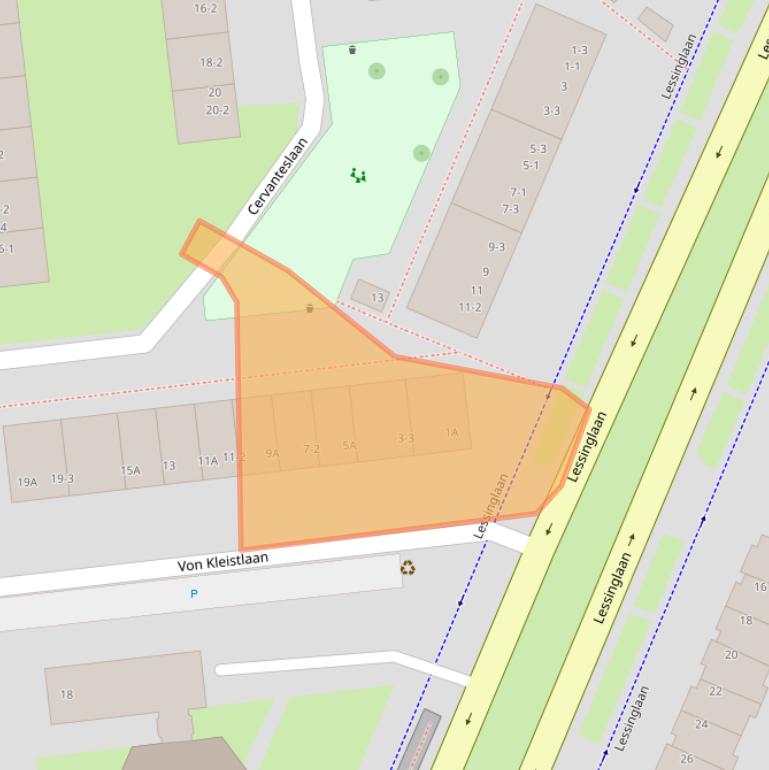 Kaart van postcodegebied 3533BA.