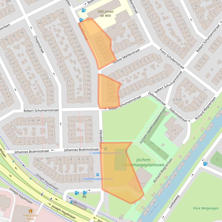 Kaart van postcodegebied 3533GG.