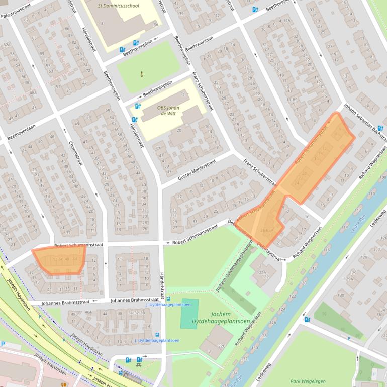 Kaart van postcodegebied 3533GP.