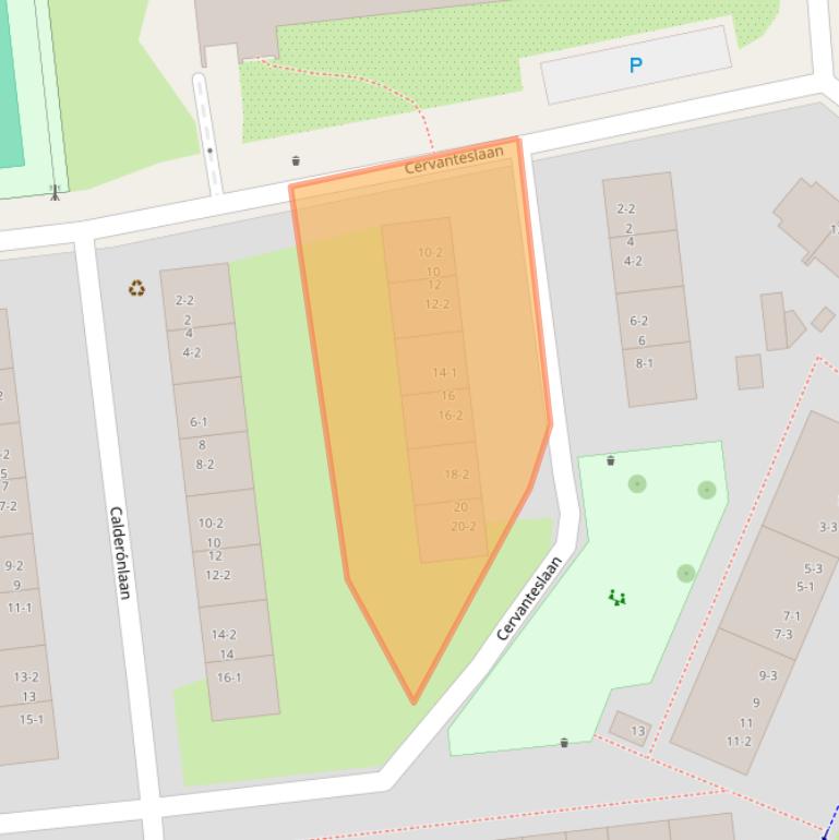 Kaart van postcodegebied 3533HP.