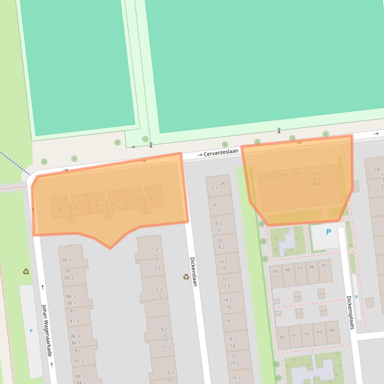 Kaart van postcodegebied 3533HR.