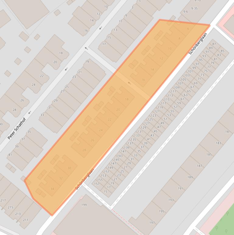 Kaart van postcodegebied 3533JD.