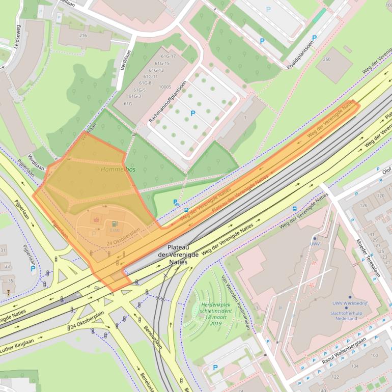 Kaart van postcodegebied 3533KA.