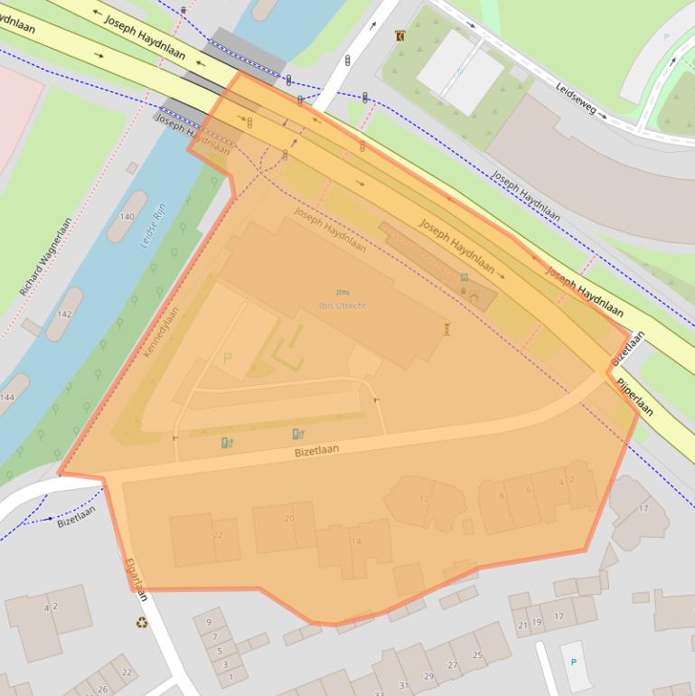 Kaart van postcodegebied 3533KC.