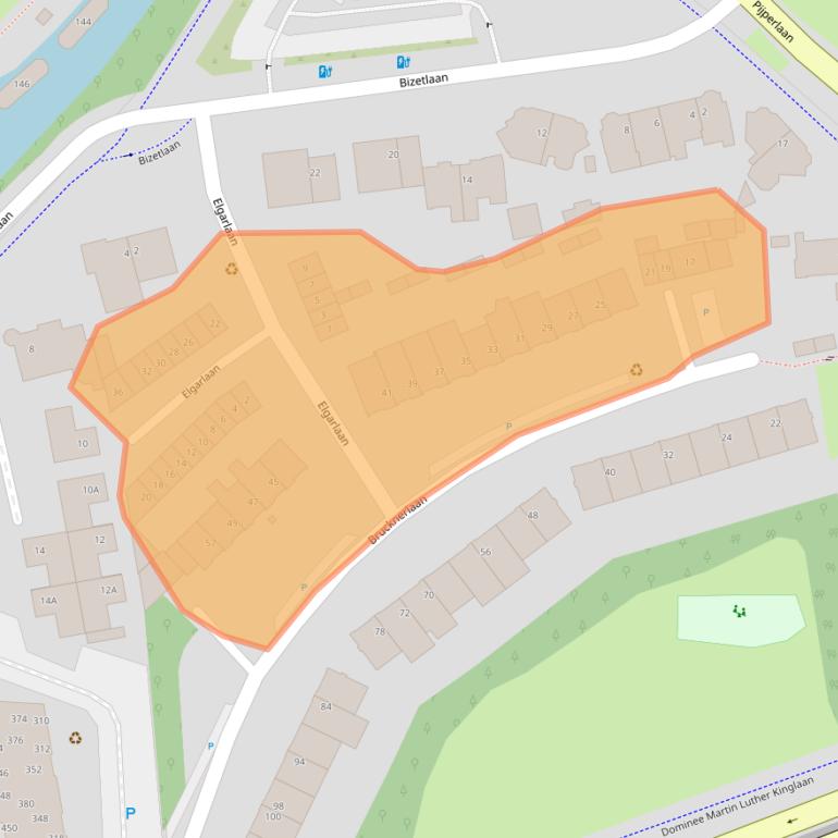 Kaart van postcodegebied 3533KD.