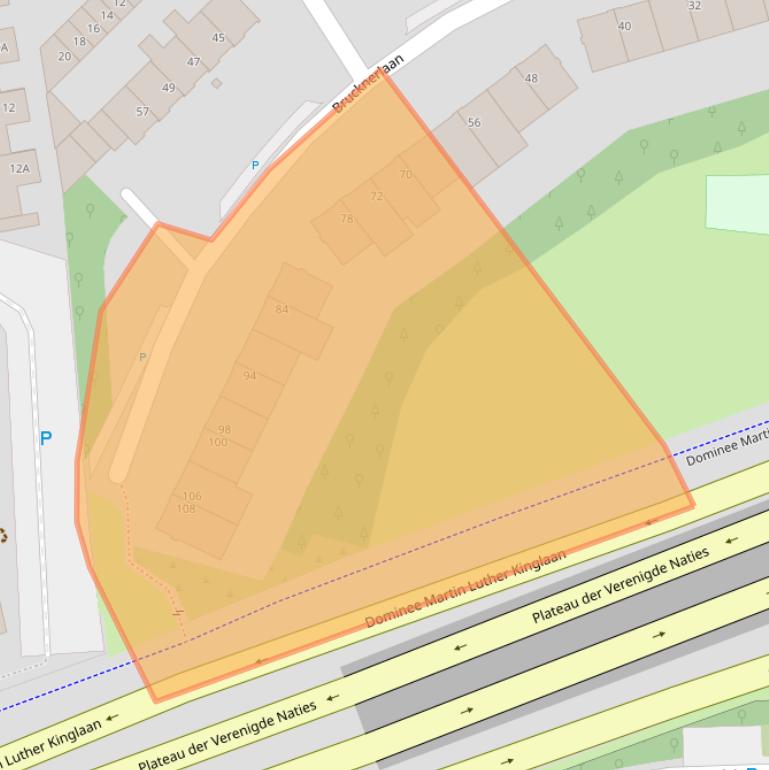 Kaart van postcodegebied 3533KG.