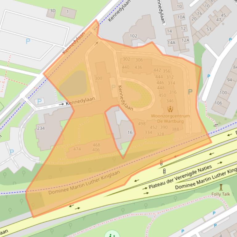 Kaart van postcodegebied 3533KN.