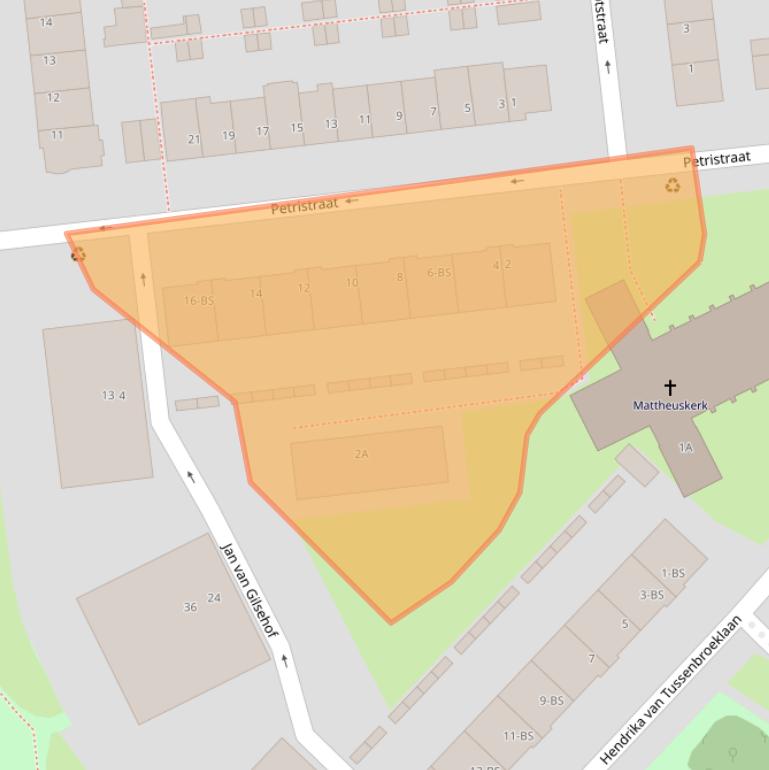 Kaart van postcodegebied 3533SW.