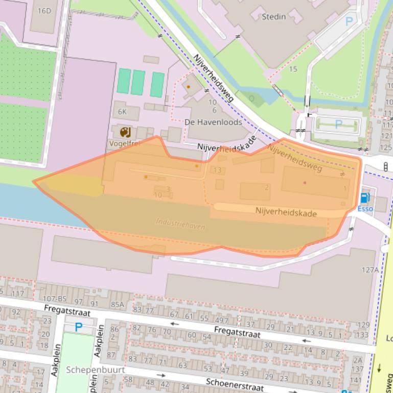 Kaart van postcodegebied 3534AZ.