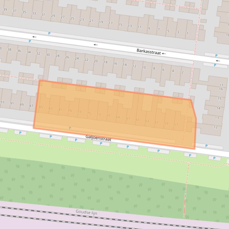 Kaart van postcodegebied 3534PD.