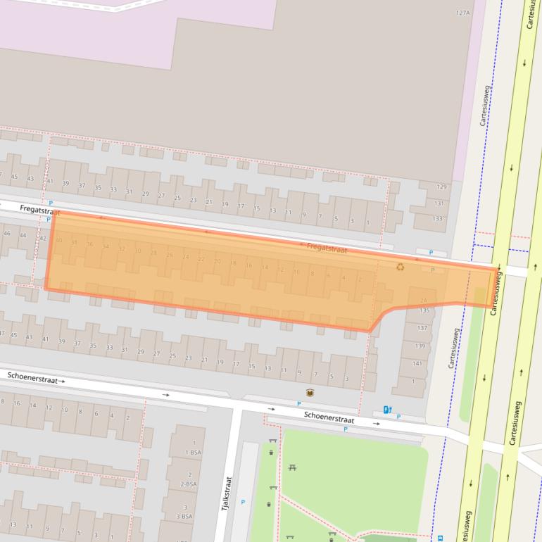 Kaart van postcodegebied 3534RE.