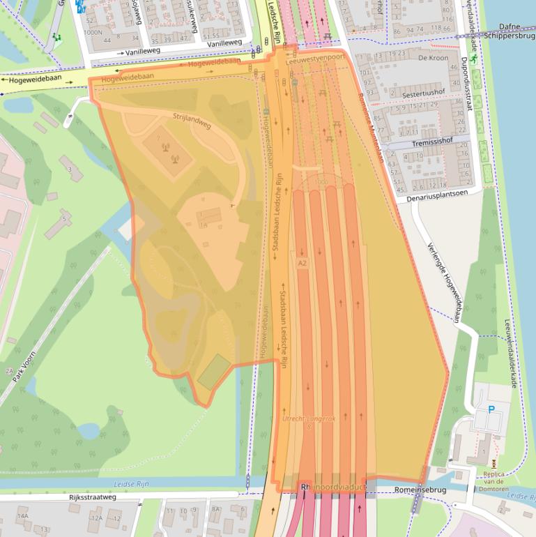 Kaart van postcodegebied 3541BD.