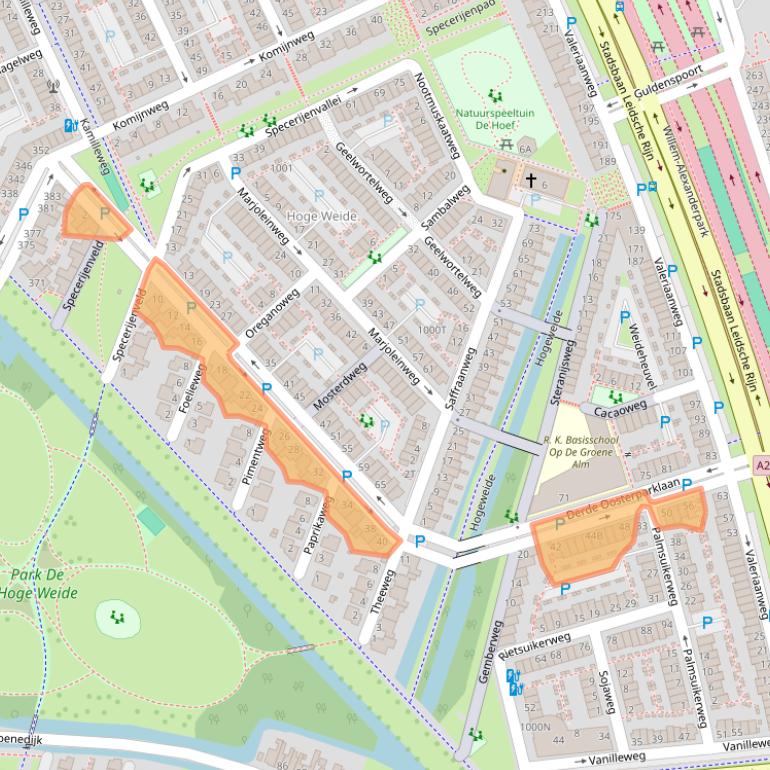 Kaart van postcodegebied 3541SB.