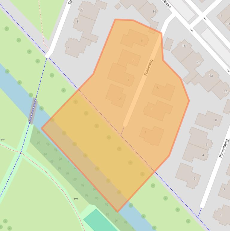 Kaart van postcodegebied 3541SE.