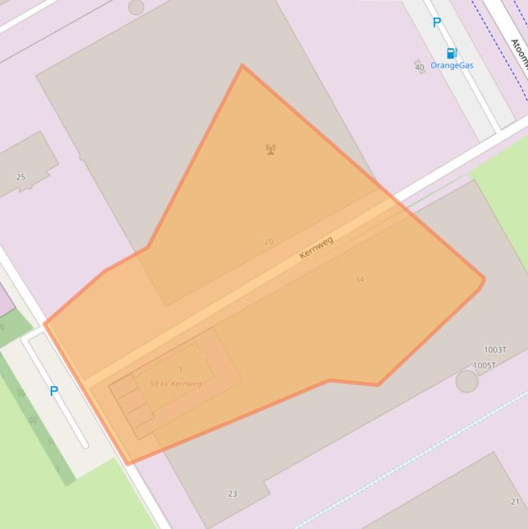 Kaart van postcodegebied 3542AE.