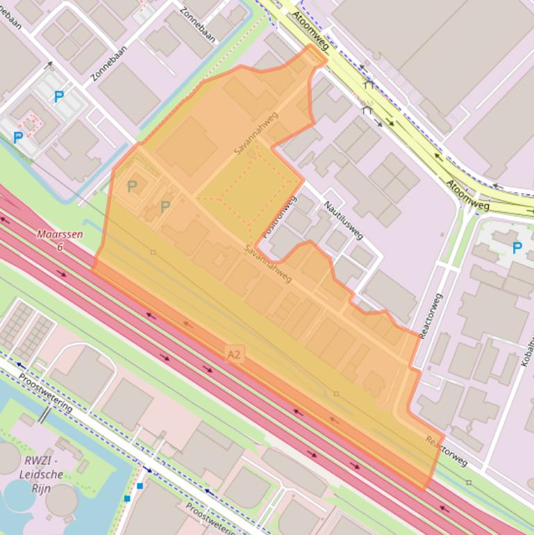 Kaart van postcodegebied 3542AW.
