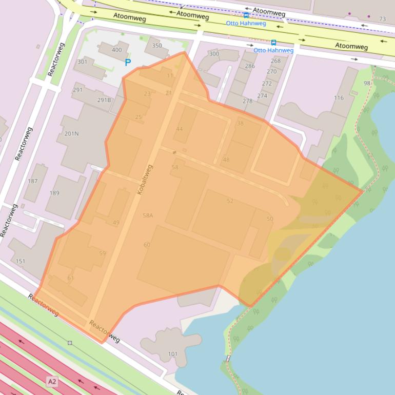 Kaart van postcodegebied 3542CE.