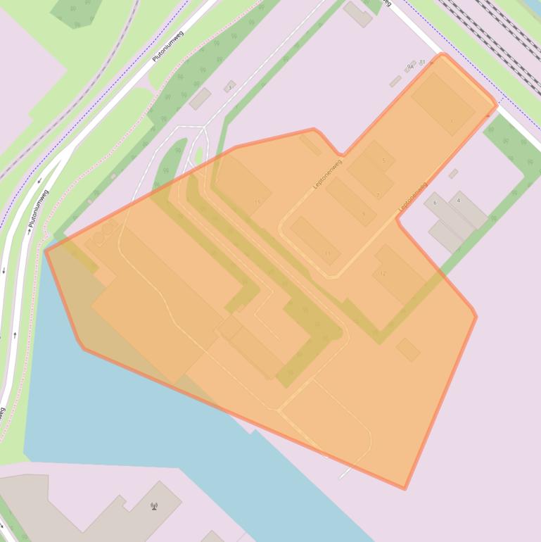 Kaart van postcodegebied 3542CJ.