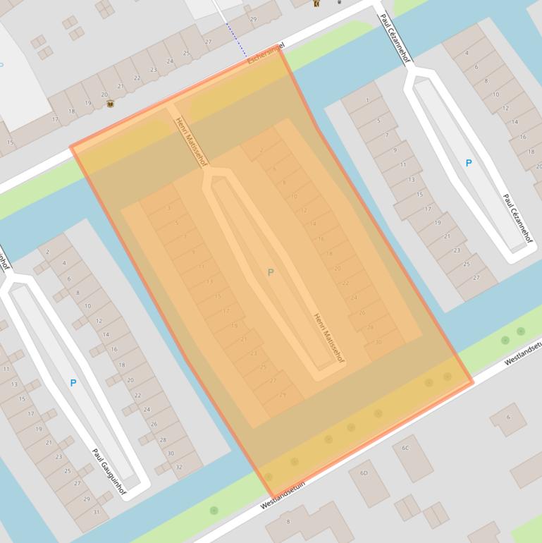 Kaart van postcodegebied 3544KB.