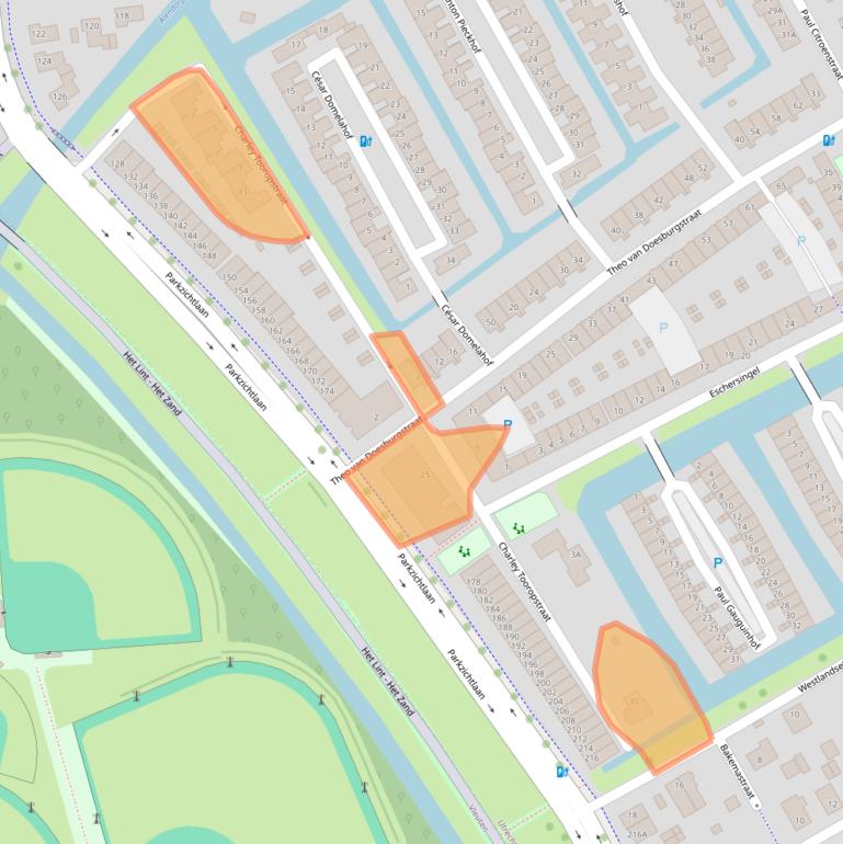 Kaart van postcodegebied 3544MR.