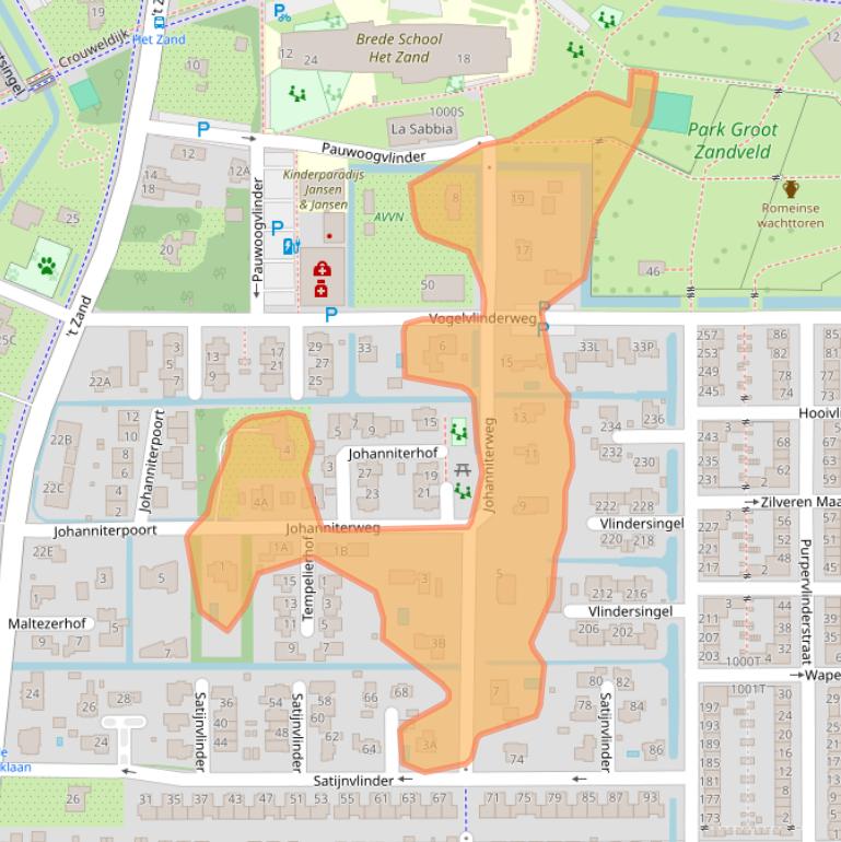 Kaart van postcodegebied 3544ND.