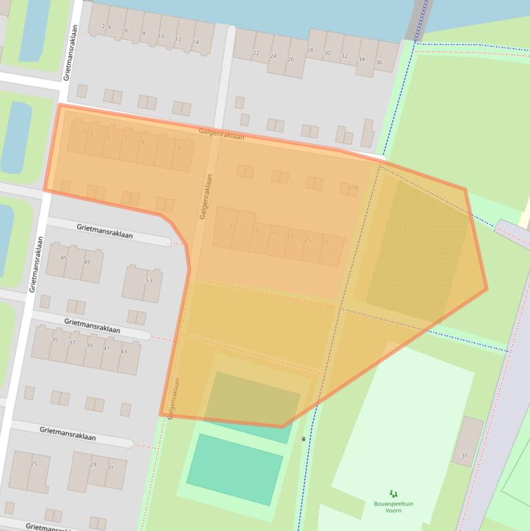 Kaart van postcodegebied 3544TN.
