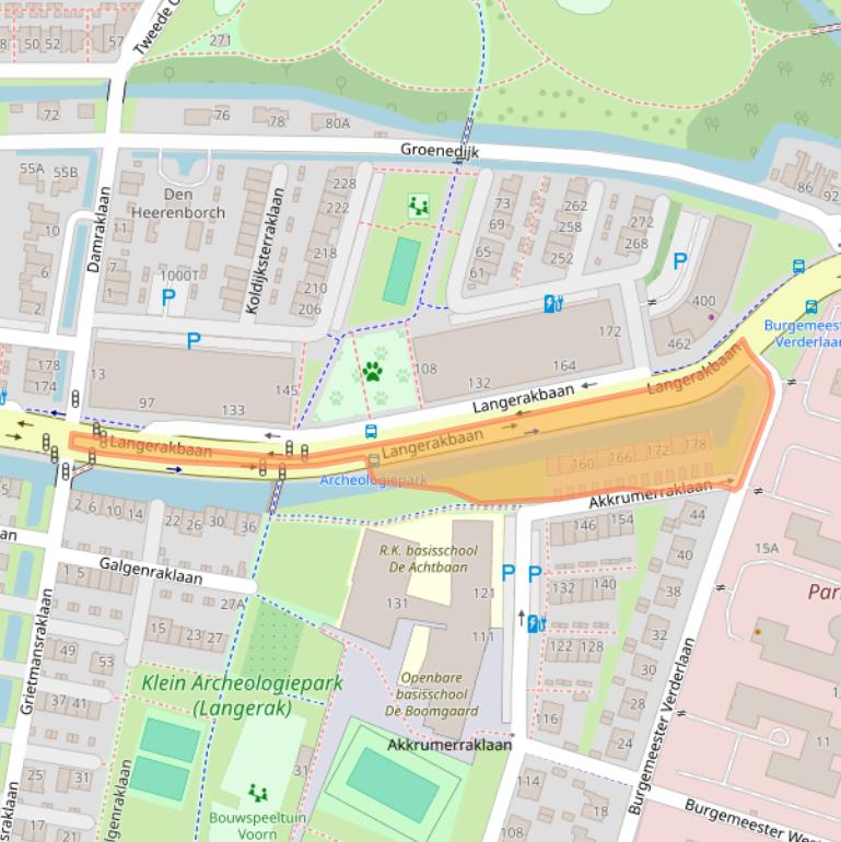 Kaart van postcodegebied 3544TV.