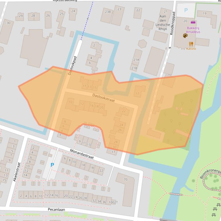 Kaart van postcodegebied 3545AB.