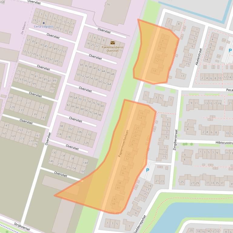 Kaart van postcodegebied 3545AK.